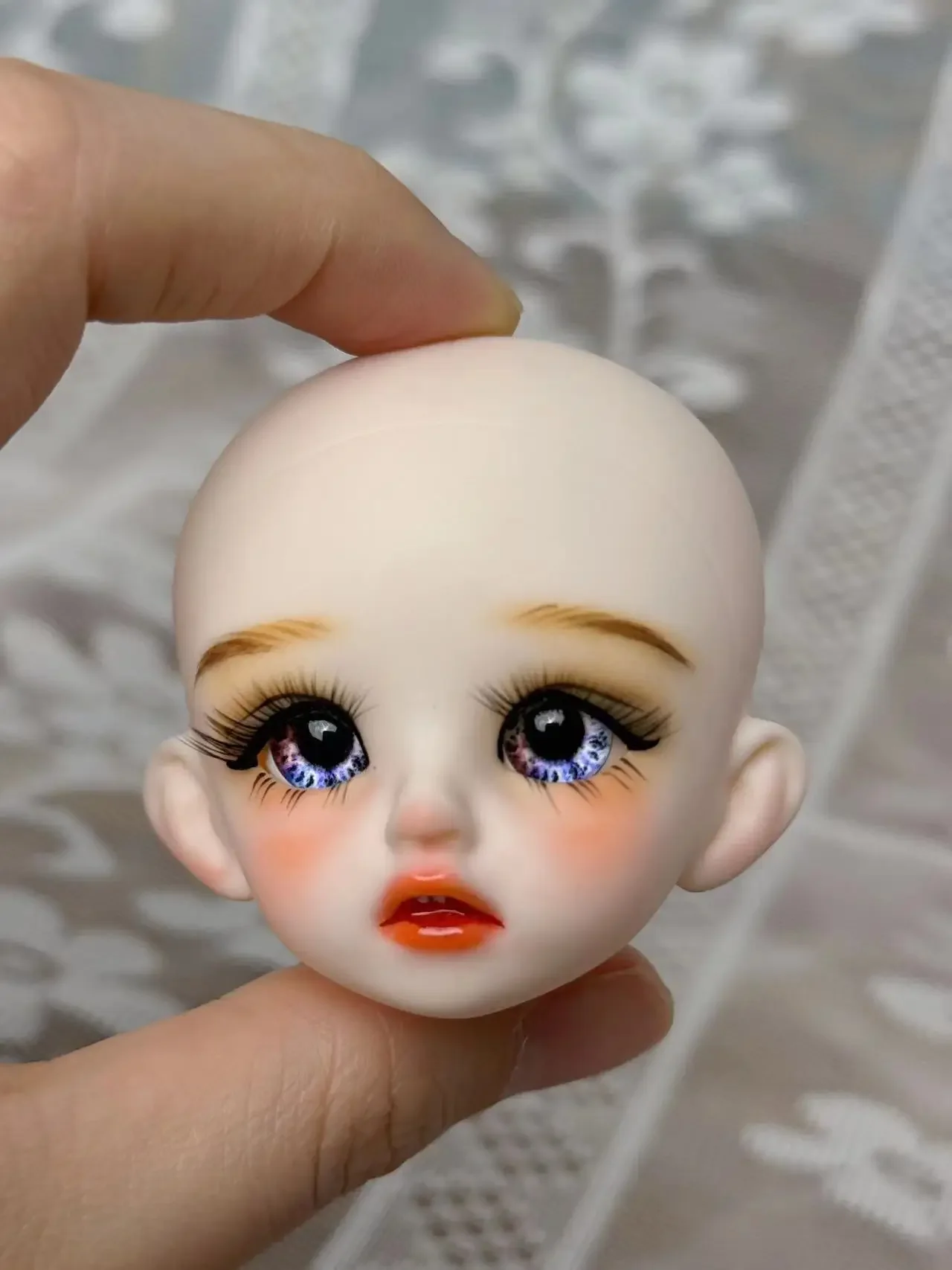 DIY 1/6 BJD głowa lalki 30cm ręcznie robione lalki dziewczęce lalki zabawki upominki świąteczne