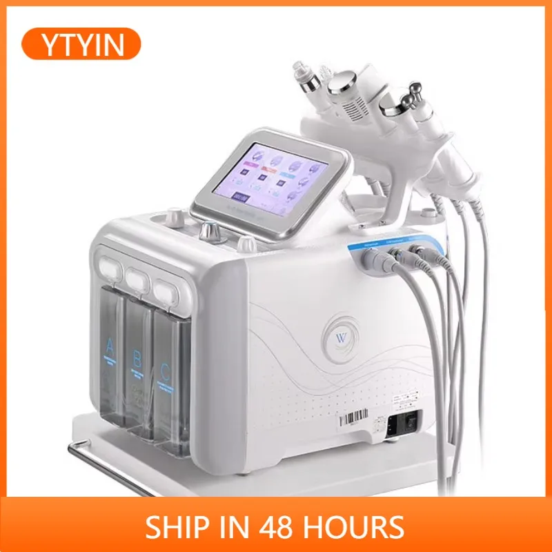 

YTYINSmall Bubble 7 In 1 Facial Hine Hydro Maquina Hidro Equipo H2o2 Dermabrasion Hine For Beauty Clinic