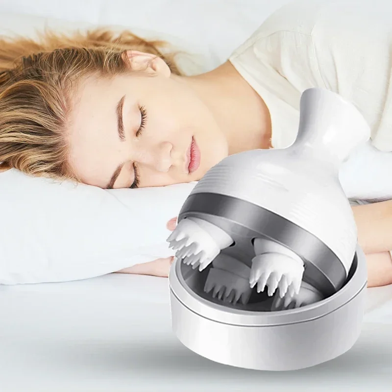 

Scalp Brain Relaxation Electric 3d Scalp Massager Portable Head Massager