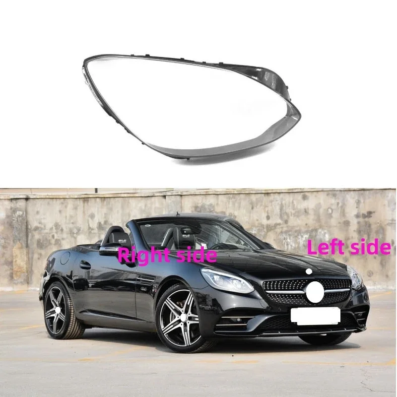 For Mercedes Benz SLC 2016 2017 2018 2019 Car Headlight Shell Cover Replacement Headlamp Lens Headlight Glass