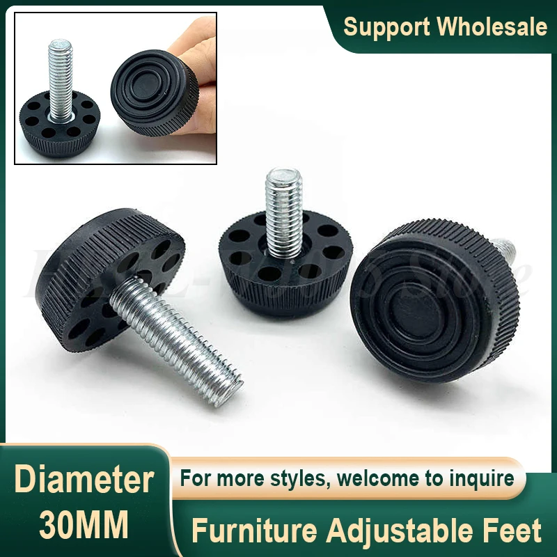 

Furniture Adjustable Feet Adjustable Leveling Table Chair Sofa Leg Feet Anti-slip Furniture Legs Floor Protector M8 Screw In