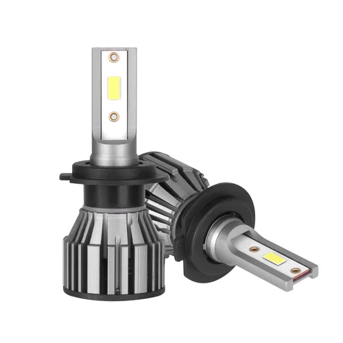 2 uds H7 H4 bombillas LED para faros de coche H1 H11 HB3 9005 HB4 9006 9012 75W6000K luces antiniebla LED de haz alto y bajo luces automáticas 12V