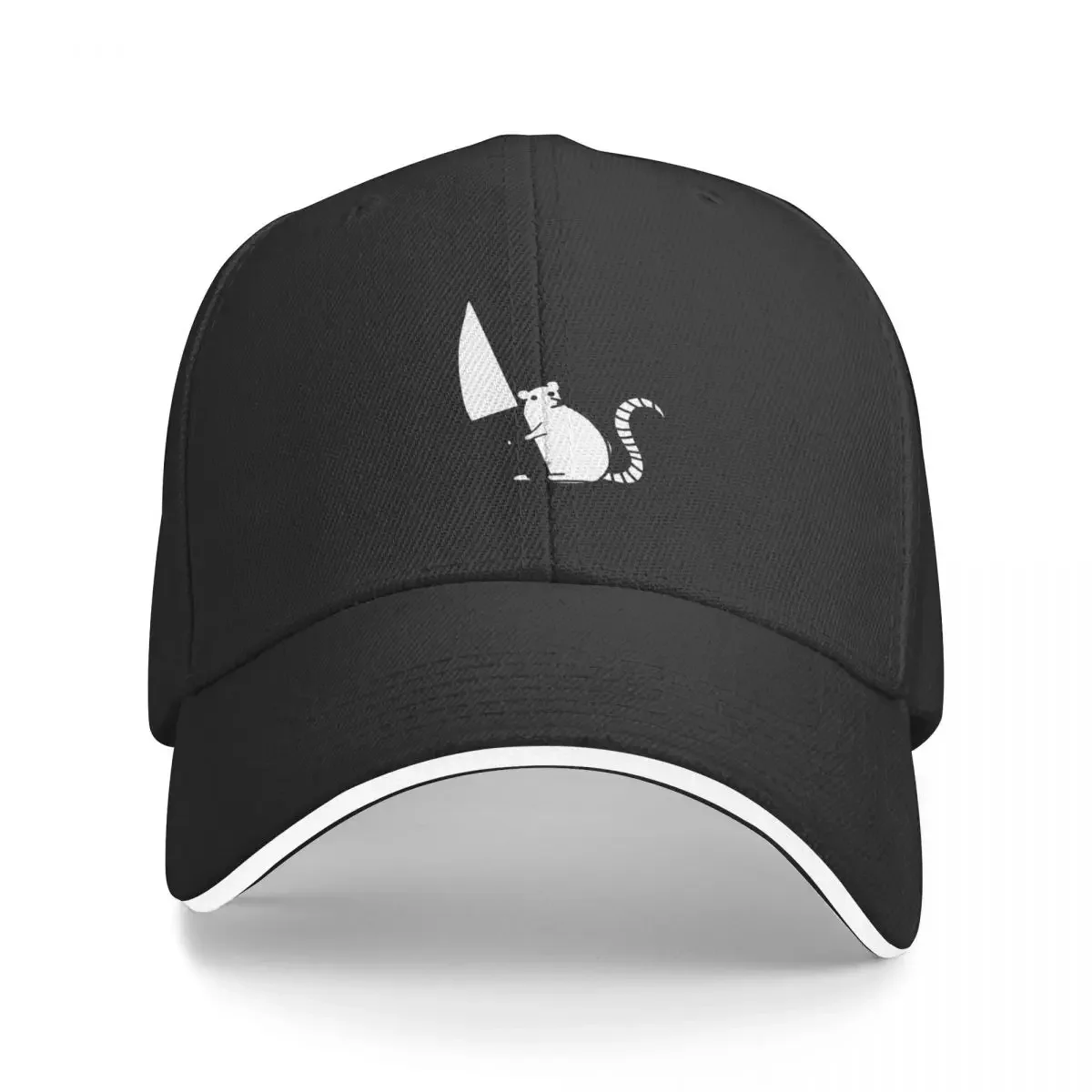 

Rat with Knife Baseball Cap Military Cap Man Hip Hop New Hat Ball Cap Women's Golf Wear Men's