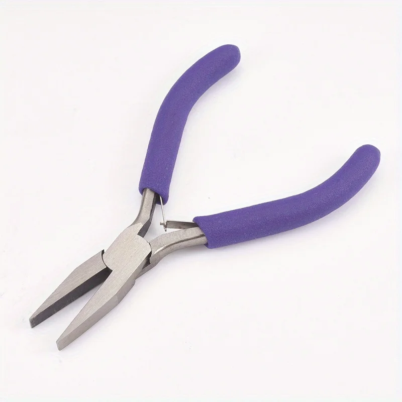 

1Pc Durable Jewelry Pliers for Jewelry Making Flat Nose Pliers Polishing Tools Perfect for Crafting and Repair