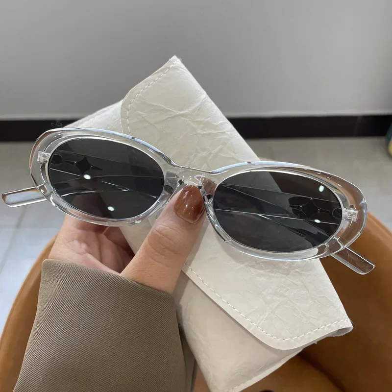 New Small Frame Oval Shape Sunglasses Classic Men's Vintage Sun Glasses Women Outdoor Leisure Eyewear UV400 - view 4