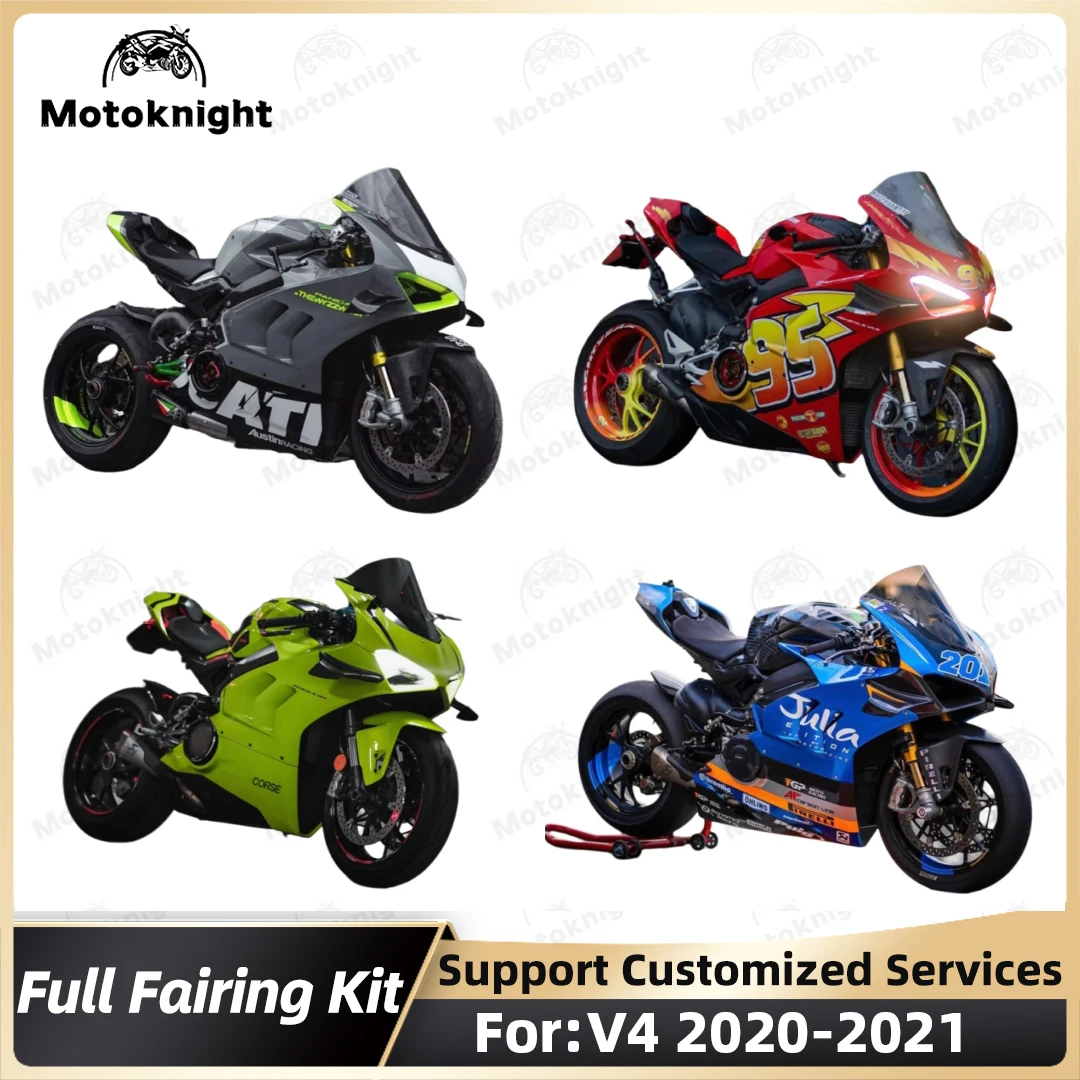 

Fit For DUCATI Panigale v4 v4s V4R 2020 2021 full fairing kit bodywork new ABS injection mold body fairings kits zxmt