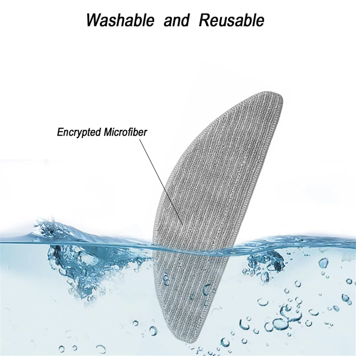 Almofadas Mop e Escovas Laterais Substituição para iRobot Roomba, Aspirador Reutilizável, Combo I5 I5 Plus J5 J5