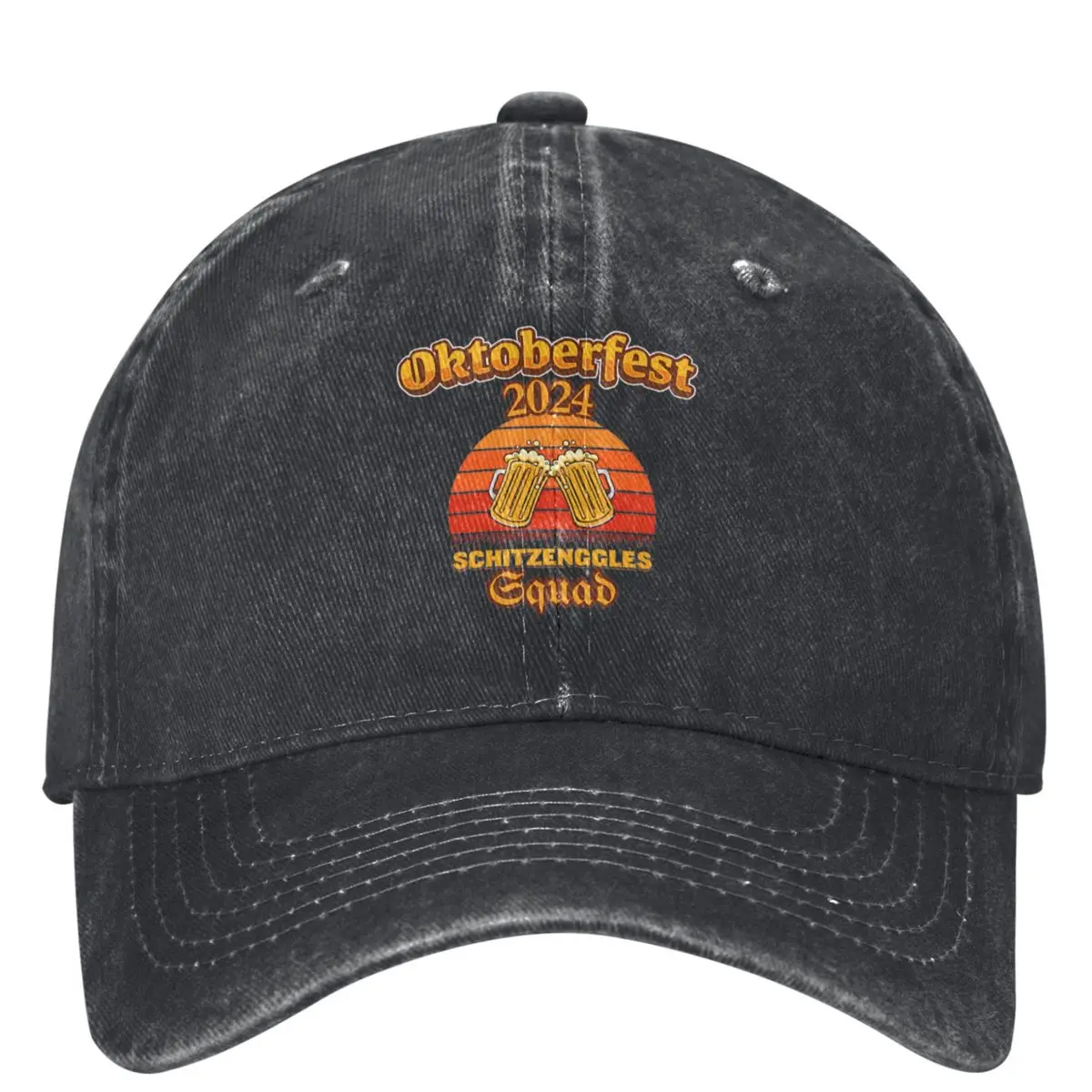 Retro Oktoberfest Culture Casual Baseball Cap Spring Trucker Hat Sunscreen Gym Snapback Cap Women Men Fashion Baseball Caps