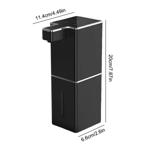 Imagen 2 del producto Dispensador de jabón con Sensor automático sin contacto, inducción inteligente montado en la pared, limpieza de manos, lavadora para cocina y baño