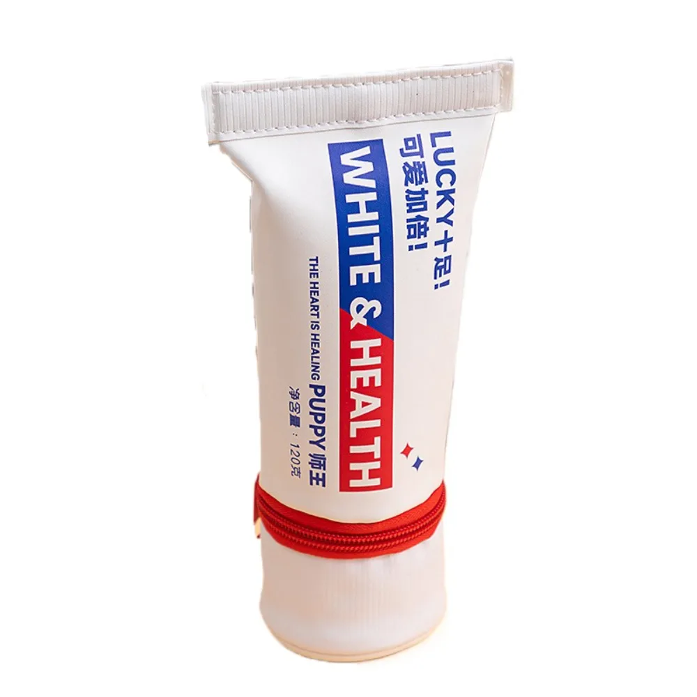 

Capybara Toothpaste Pen Bag Simulation Large Capacity Toothpaste Stationery Bag Zipper Cute Toothpaste Pencil Case