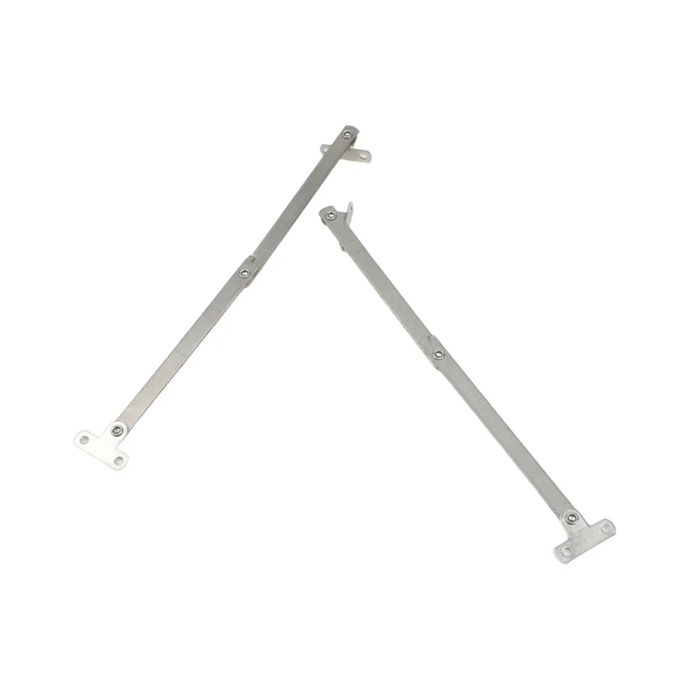 High Quality Brand New Door Stay Hinges Left&Right Lid Movable Pull Door Silver Stainless Steel Support for tatami