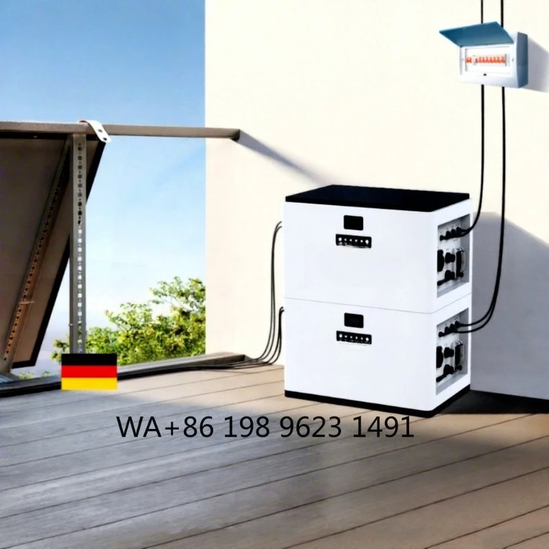

EU Stock 3.8kWh-7.6KWH Hybrid Inverter Solar System LCD Screen Balcony LiFePO4 Battery