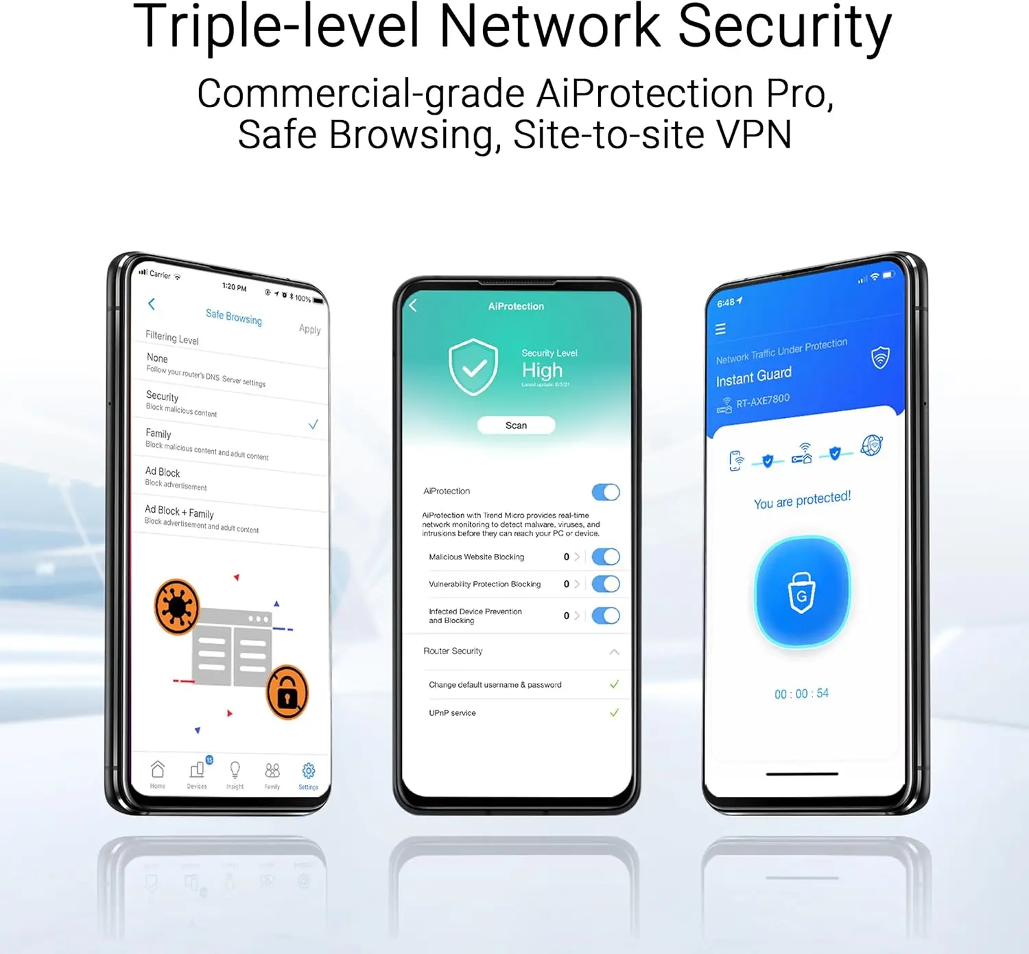 ASUS ZenWiFi BD4 (عبوة من قطعتين) راوتر شبكي WiFi 7 ثنائي النطاق، 3600 ميجابت في الثانية، 2450 مربع. قدم، منافذ مزدوجة 2.5 جيجا ﻿