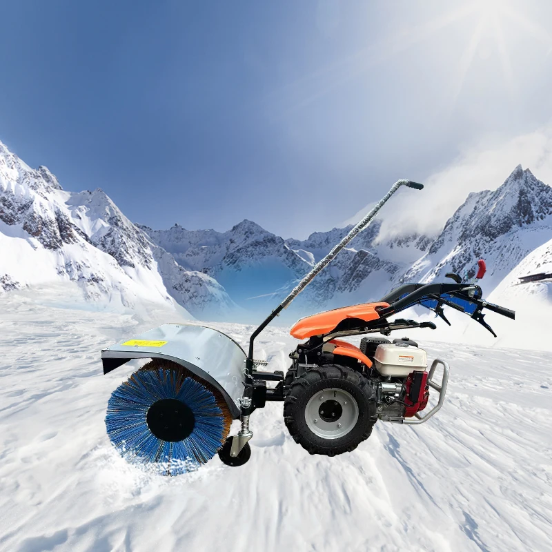 Snow Sweeper Manufacturer Snow Cleaning Machine Gear Drive Snowplow Electric Start Snow Removal Machine
