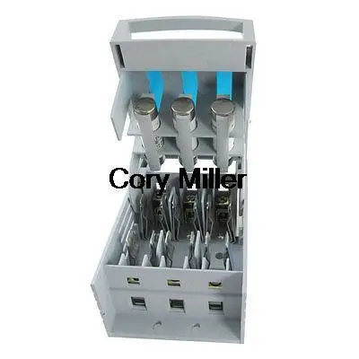 500VAC 63A 3 Pole Disconnect Isolating Switch Fuse Type