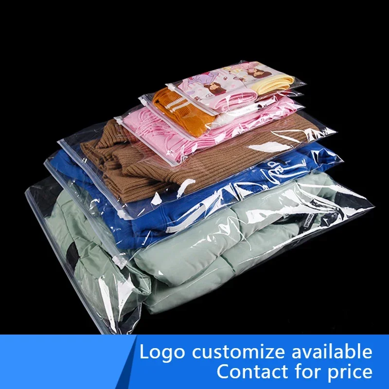 

20 pcs big Zipper Lock Poly Packaging Bags gift wrap storage for party/ Merry Christmas/new year accept customize logo