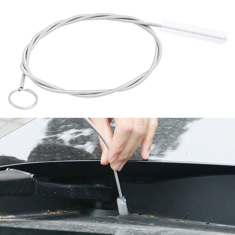 Car Styling Sunroof Door windshield Cleaning brush drain hole is blocked auto Sunroof Drain Pipe Clean Brush Cleaning tools