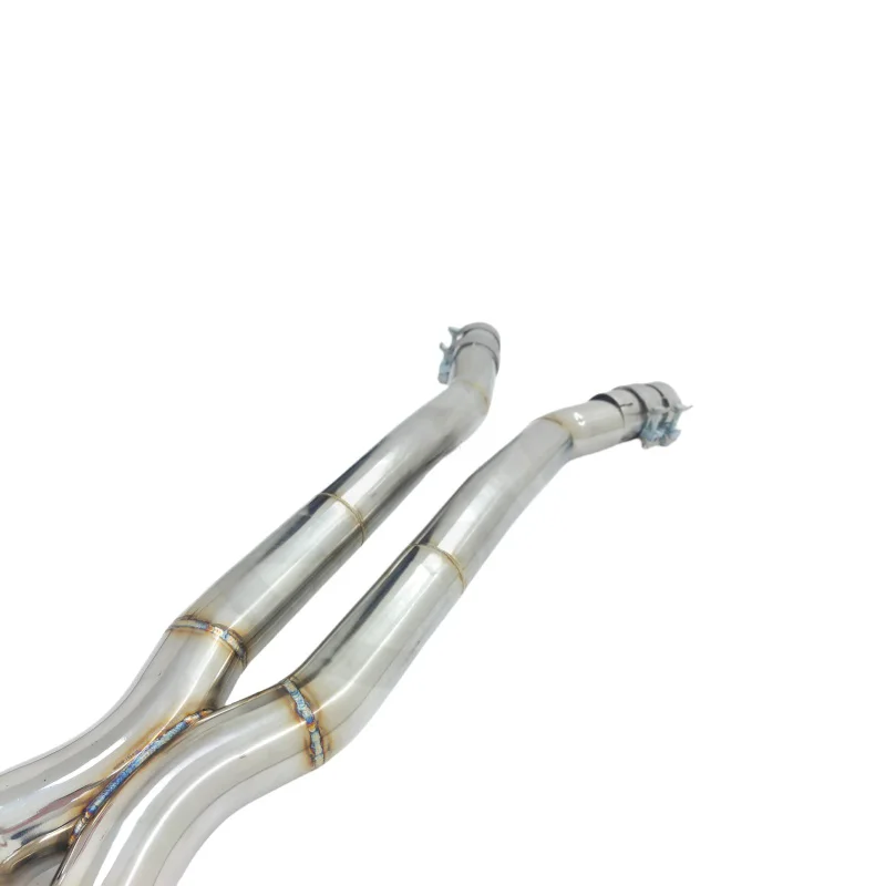 Suitable for BMW G80 M3 G82 M4 3.0T S58 engine length exhaust pipe 76mm/3 inch SS304 exhaust system muffler