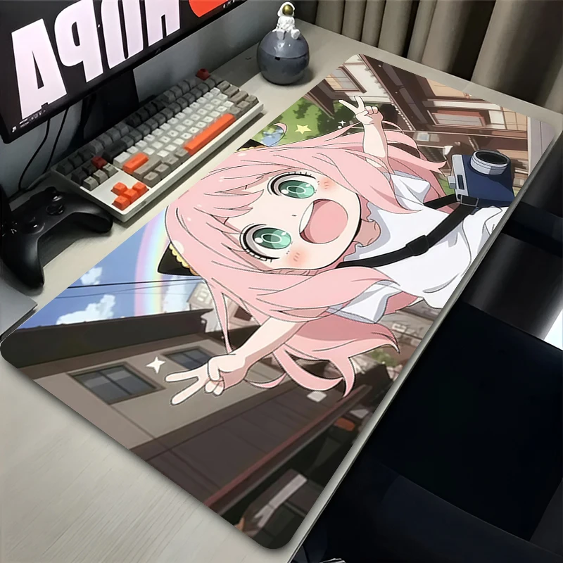 Mouse Pads Gaming Carpet Anime Keyboard Pads Rug Mousepad S-Spy×Family  Laptop Extended Desk Mat for LOL Gamer Gift Mouse Padss