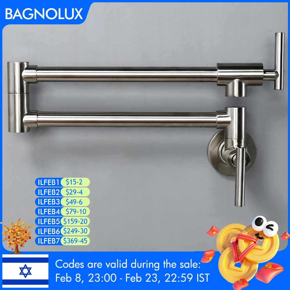 #3 Latest Wall-Mounted Kitchen Faucets Updates