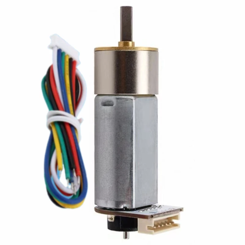 CHR-GM16-050ABHL Encoder Deceleration Motor, Capable of Forward and Reverse Rotation, Full-metal Gear Motor