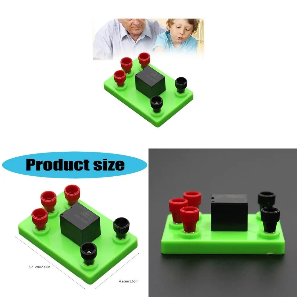  3V Electromagnetic Relays STEM Learning Toy Inspire Hands On Skills for Study