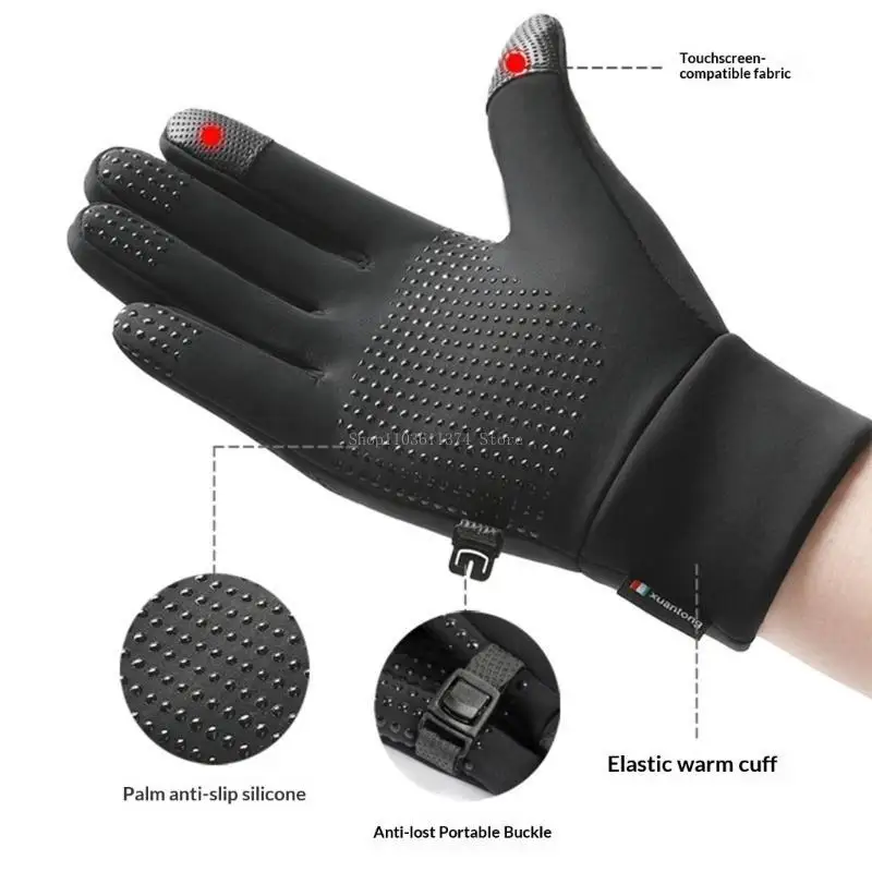 

Heated Gloves for Men and Women, Winter Full Finger Hands Warmers Electric Heated Gloves Skiing Cycling Golf Hiking