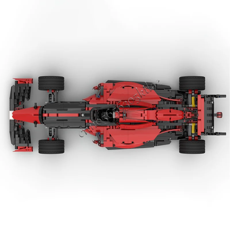 Nouveau 1320 pièces MOC technologie formule de course modèle de voiture blocs de construction véhicule de vitesse briques jouets enfants Surprise cadeaux d'halloween