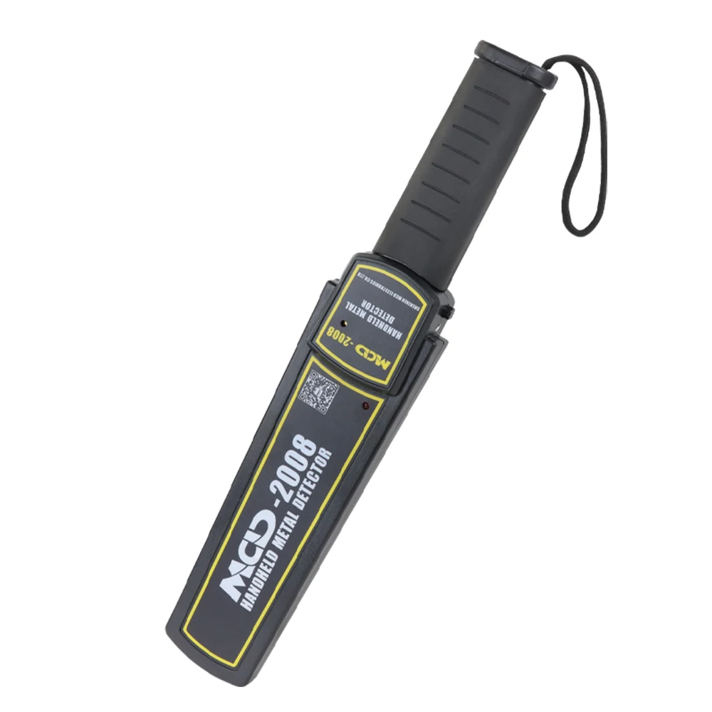 Handheld Metal Detector Audio Alert And LED Display And Vibration WorkTogether High Sensitivity Security Detector Easy To Carry