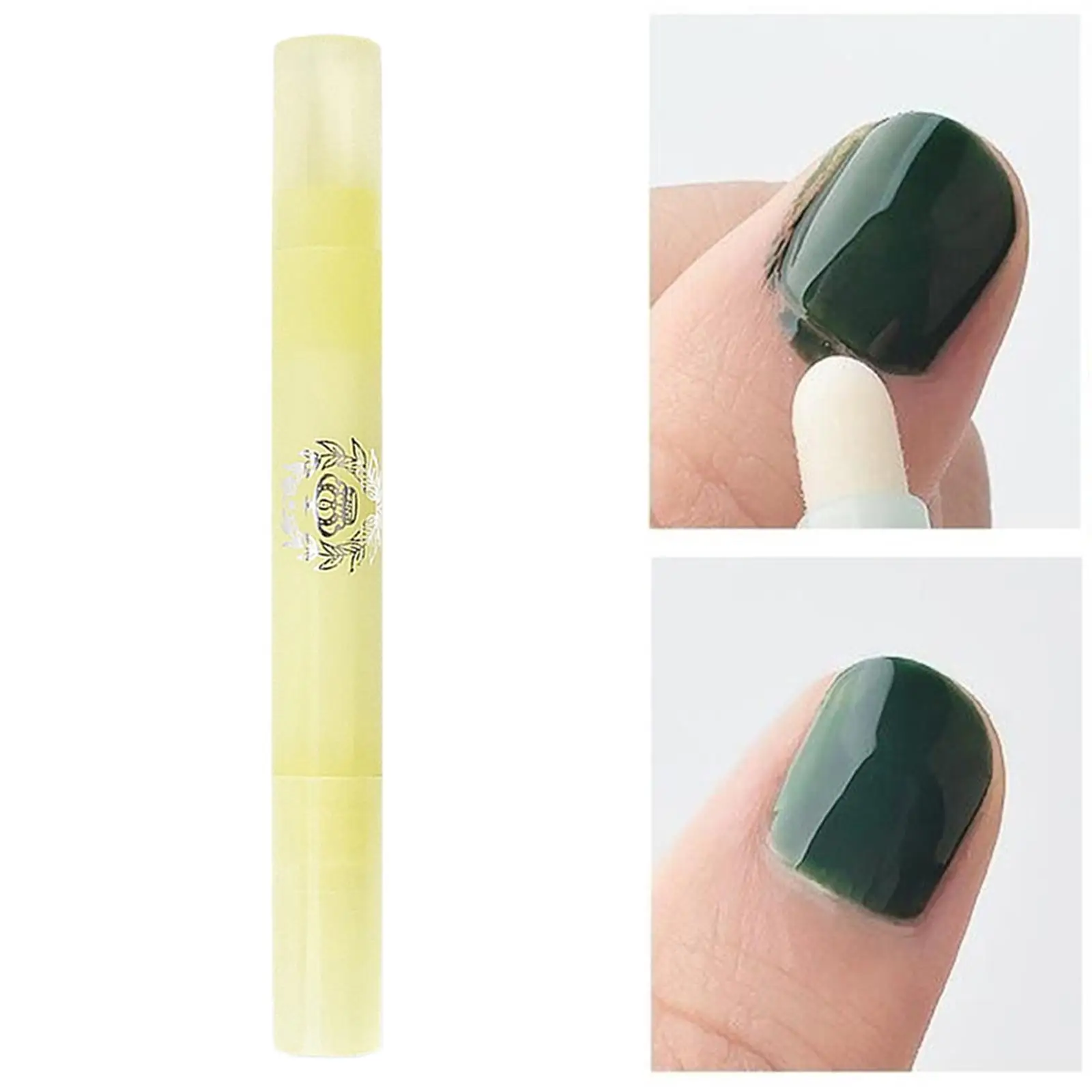 Limpador de caneta corretora de remoção de esmalte com ponta de substituição ferramenta de manicure