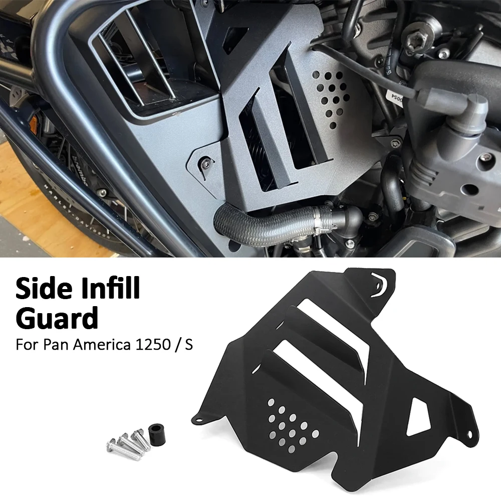 

2021 2022 2023 for RA1250 PA1250 Pan America 1250 S Special Motorcycle Left Side Fairing Cover Side Infill Guard Protector Cover