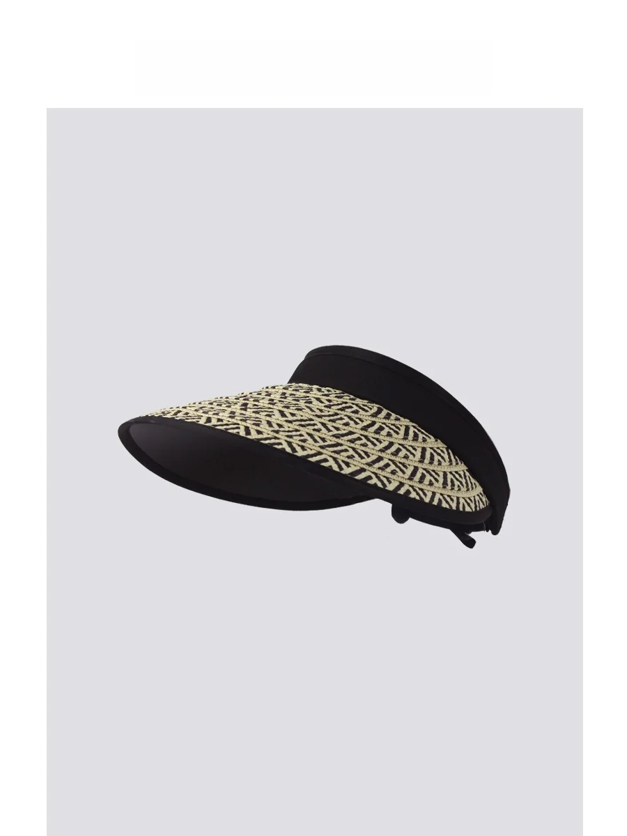 portable-large-brim-straw-woven-hat-uv-protection-sunshade-cap-lightweight-luxury-style-adjustable-unisex-spring-summer-hat