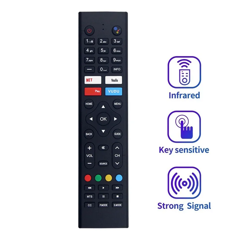 ABKQ-для JVC Sceptre KT1946-HG Сменный комплект голосового дистанционного управления для модели телевизора KT1946-HG