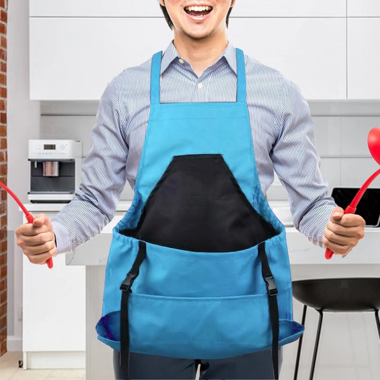 E2 Gardening Picking Apron,Large Pocket Design, Field Picking Apron, Made of Oxford Fabric,Suitable for Vegetable Picking Apron