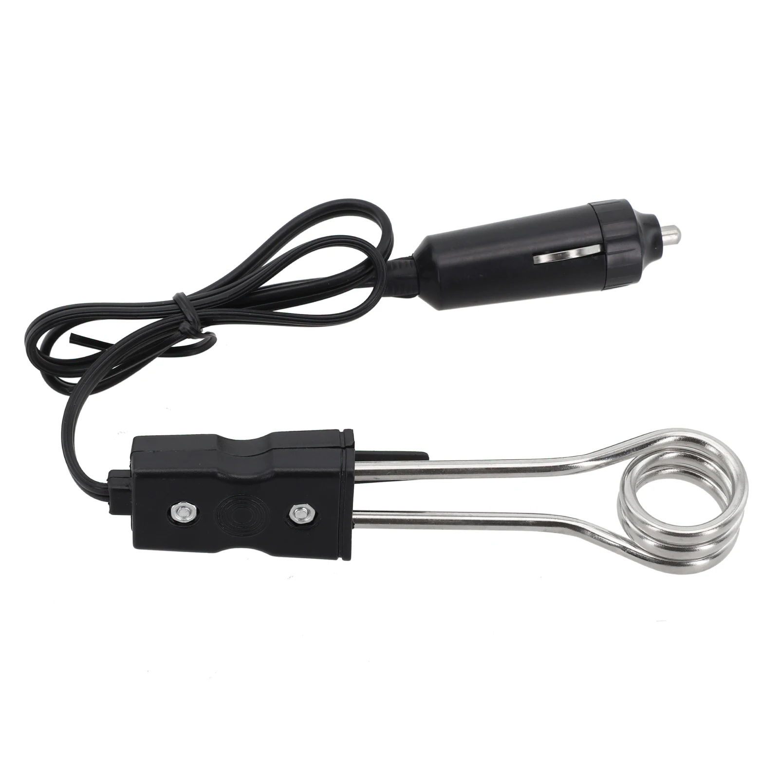 Car Immersion Car Immersion Heater 12V Practical Auto Bakelite Black Coffee Convenient Delicate Element Kettle