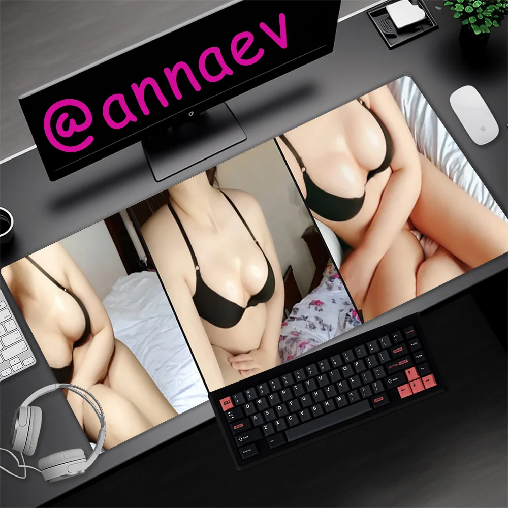 Annaev Exclusive Photo Printing Hip Mouse Pad Nsfw Big Ass with Tits Uncensored Hentai Nude Sex Large Breast Adult Pad 600x350mm