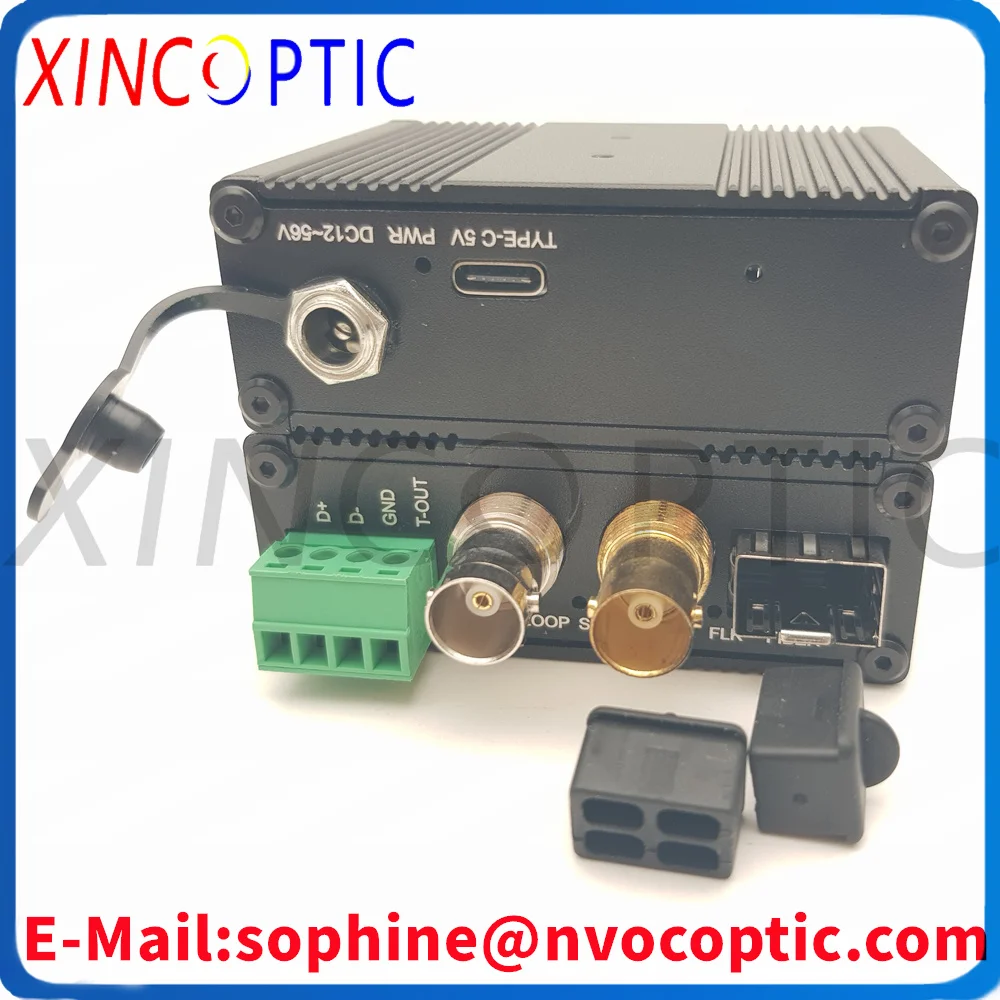 T/R3GSDI موسع الألياف 1080P @ 60HZ 3G-SDI أكثر من محول الألياف مستوى البث وضع واحد الألياف 20 كجم LC وحدة موصل #3