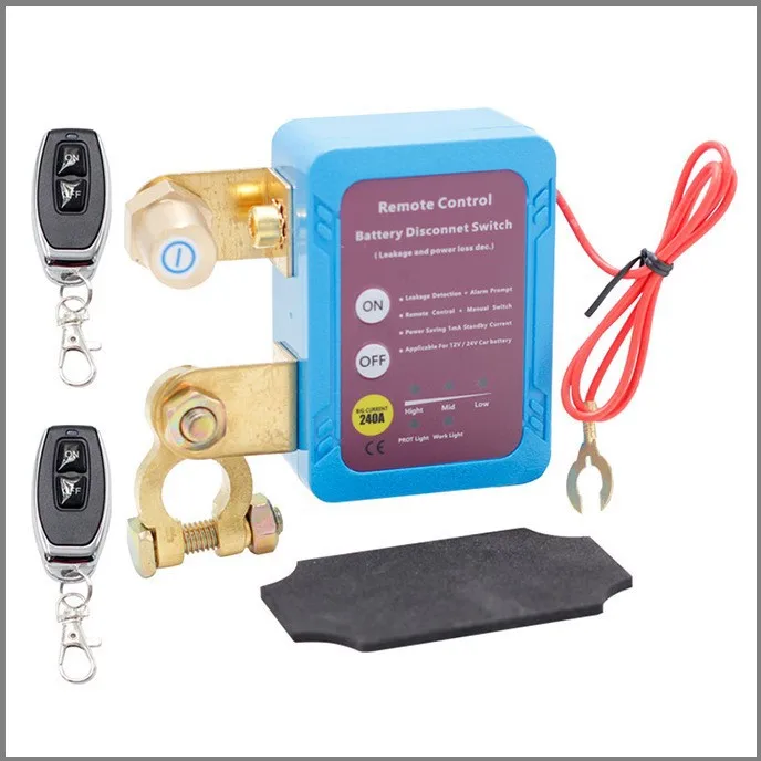 Car battery power-off switch 12v24v anti-leakage power loss accessory