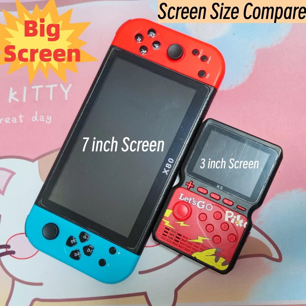 جهاز ألعاب أركيد ريترو محمول ، - مراجعة Gaming Console X80 وسعره