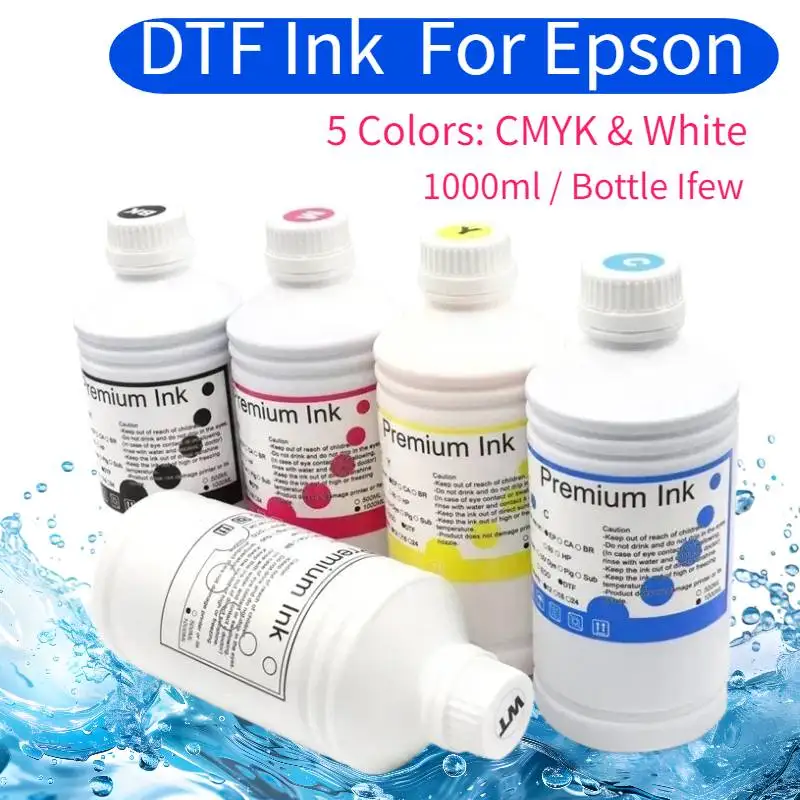

1000ML DTF Ink for EPSON Xp15000 L18050 ET8550 DTF Printer Ink Dtf Transfer Film L800 L1800 L8050 I3200 4880 7880 4800 PET Film