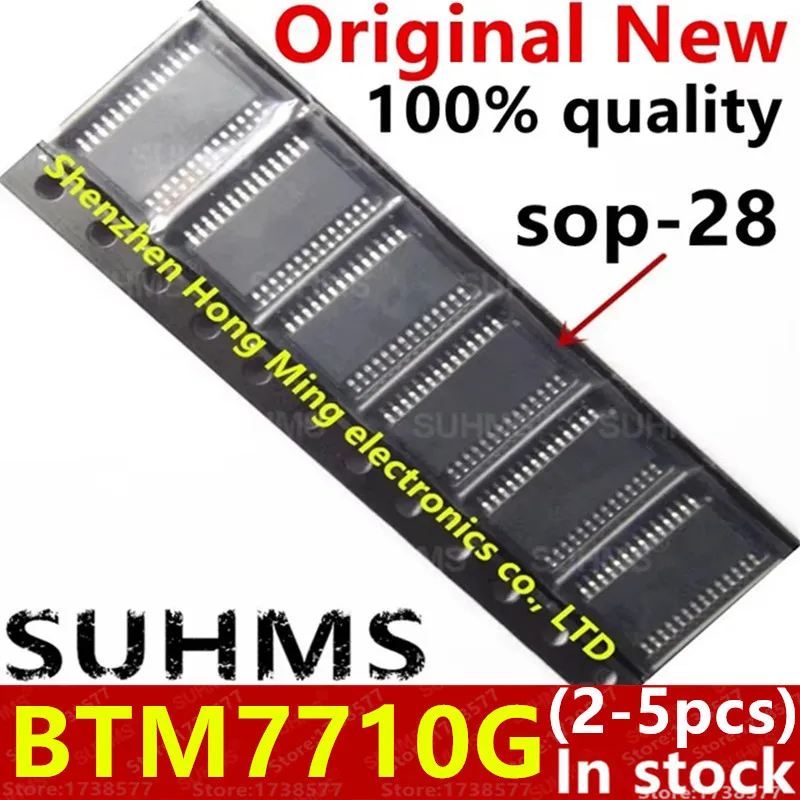 (2-5piece) 100% New BTM7710G BTM7710 sop-28