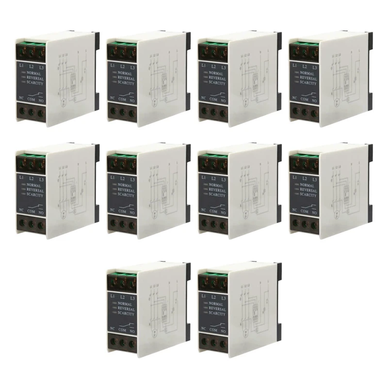 

Promotion! 10X Phase Failure Phase Sequence Protection Relay TL-2238