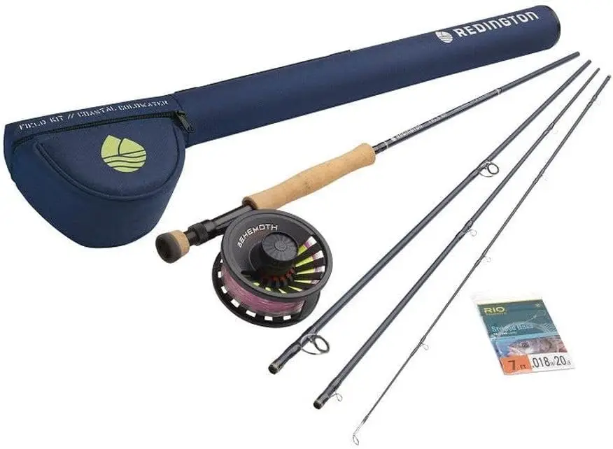 Fly Fishing Field Kit, Fly Rod and Reel Combo Starter Kit, Fly Line and Carrying Case Included