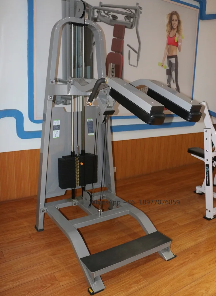 DFT المعدات الرياضية التجارية الصالة الرياضية اللياقة البدنية آلة DFT-687 آلة رفع العجل الدائمة