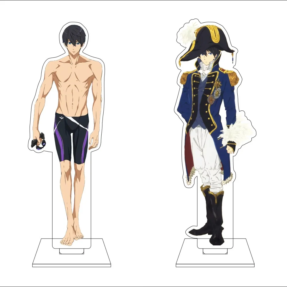 15CM Free! - Iwatobi Swim Club Keychain Stand Model Cosplay Characters Ornament Accessories Good Merry Christmas Good Gifts