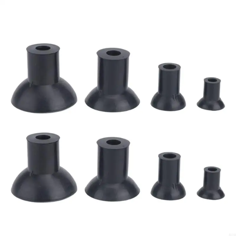 Manual Valves Lapper Set with 4 Graduated Tool Sizes, Double-Ended Suction Cup Design for Hand-Rotating Engine Valves M4YD