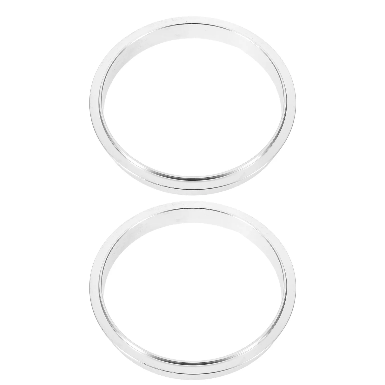 2Pcs Aluminum Cup Ring Cup Sealer Collar for 95Mm Sealing Machine Milk Tea Sealer Ring Accessories for Coffee Shops Cold Hot
