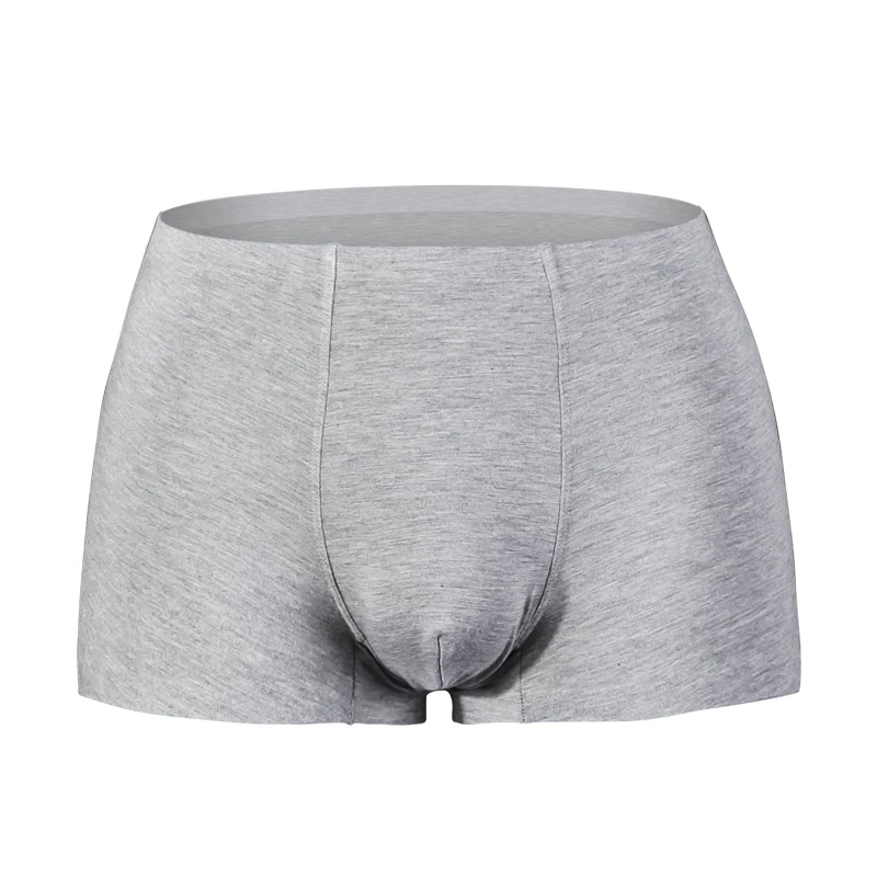 Men's briefs Men's boxers Seamless scrotum support sports breathable antibacterial shorts Plus size boxers