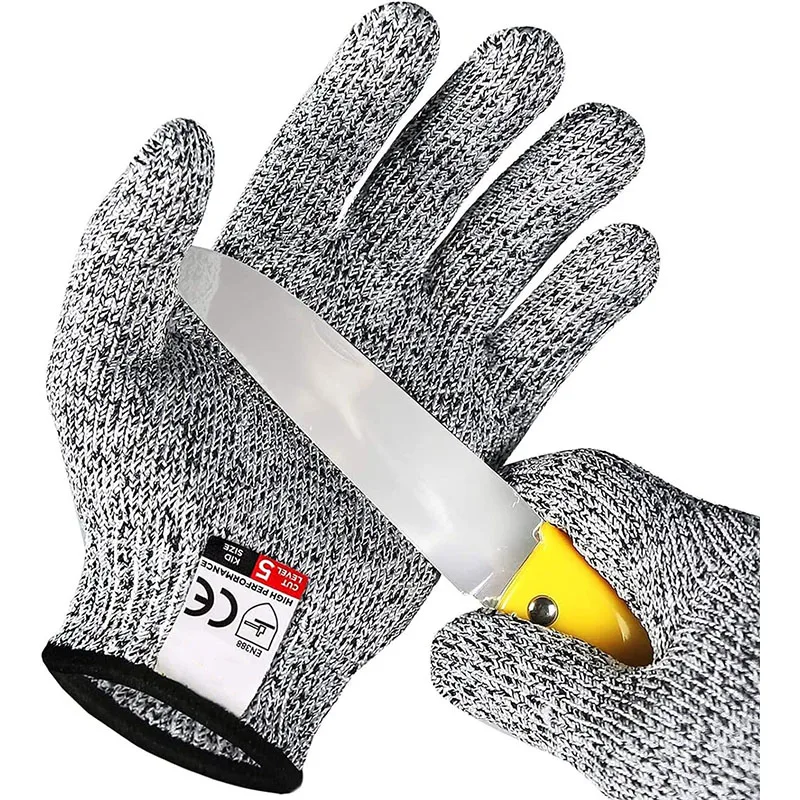 Level 5 Cut Resistant Gloves Cut resistance Comfort and Flexibility Suitable Cutting Meat, Wood Carving, Mandoline Slicing More