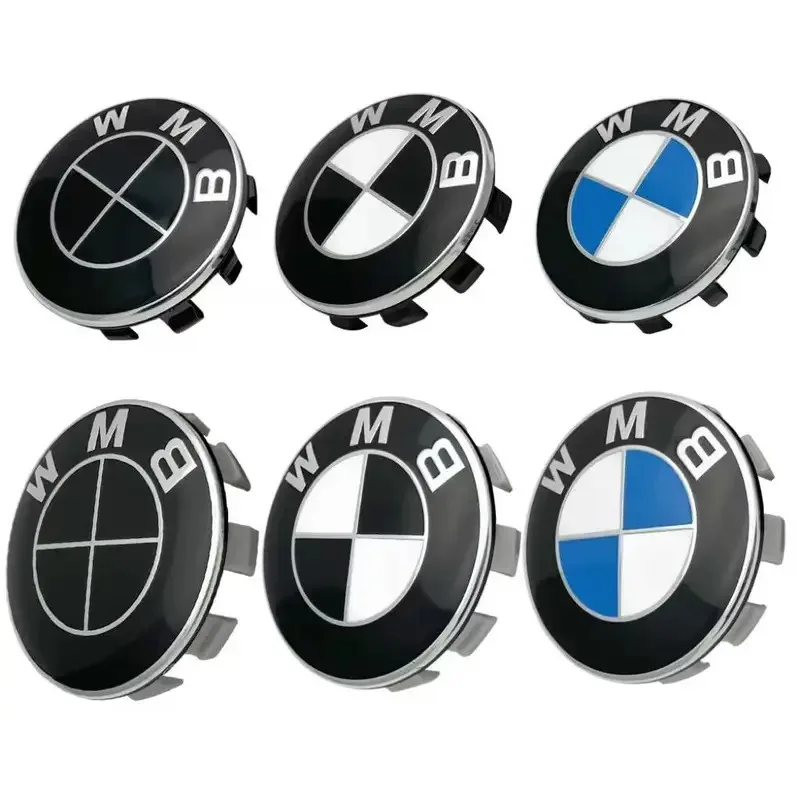 

for BMW wheel hub center cover 4pcs 56mm 68mm center replacement cover modification accessories F10 F30 G30 G05 G03 E46 E90 E60
